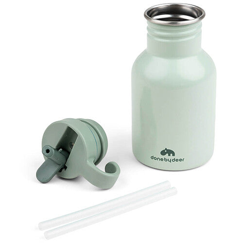 done by deer rvs drinkfles croco - green - 350 ml | 1011343 | 2