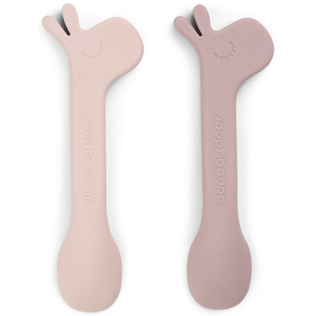 done by deer siliconen kinderlepels lalee - powder - 2st | 1139401 | 2