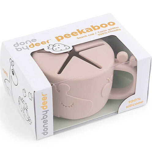 done by deer siliconen snackdoosje peekaboo - raffi powder | 1929431 | 3