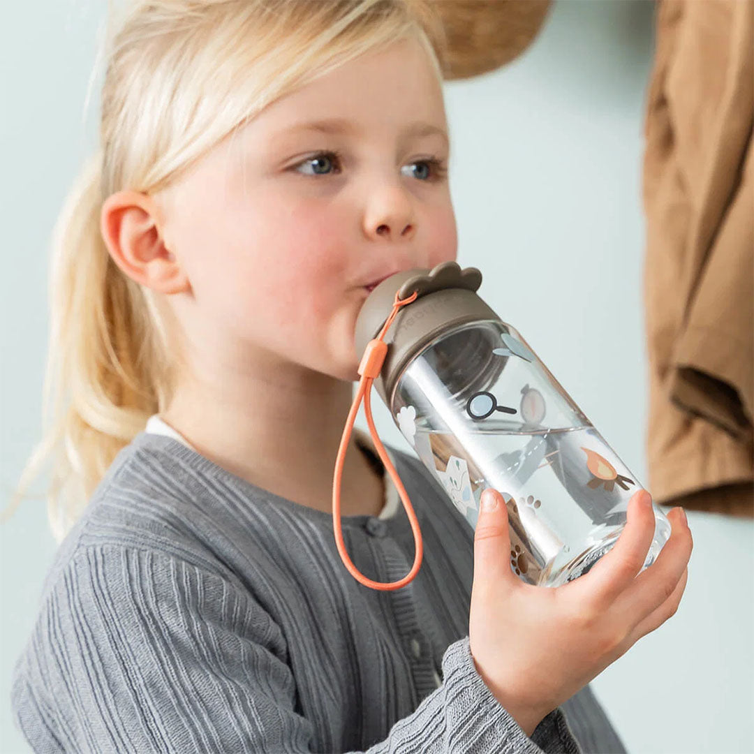 done by deer drinkfles met rietje tiny trails - sand - 350 ml | 1066249 | 3