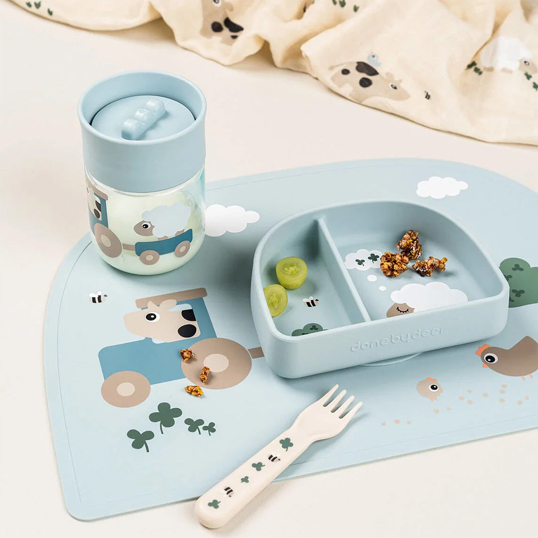 done by deer kinderbeker 360° tiny farm - blue | 1966612 | 2