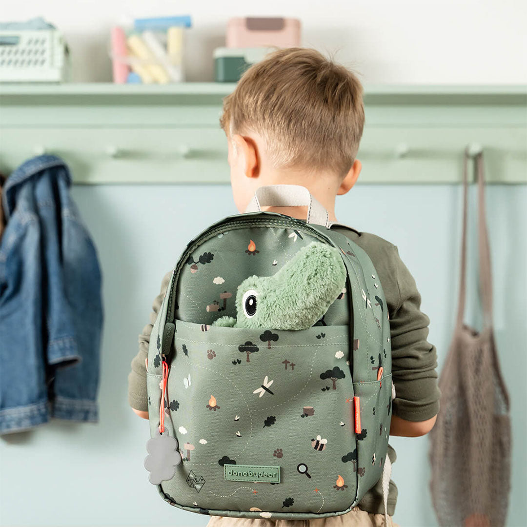 done by deer kinderrugzak tiny trails - green - 32 cm | 7063013 | 2