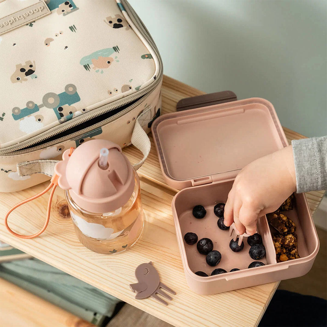 done by deer lunchbox met snackprikkers tiny farm - powder | 1266611  |  2