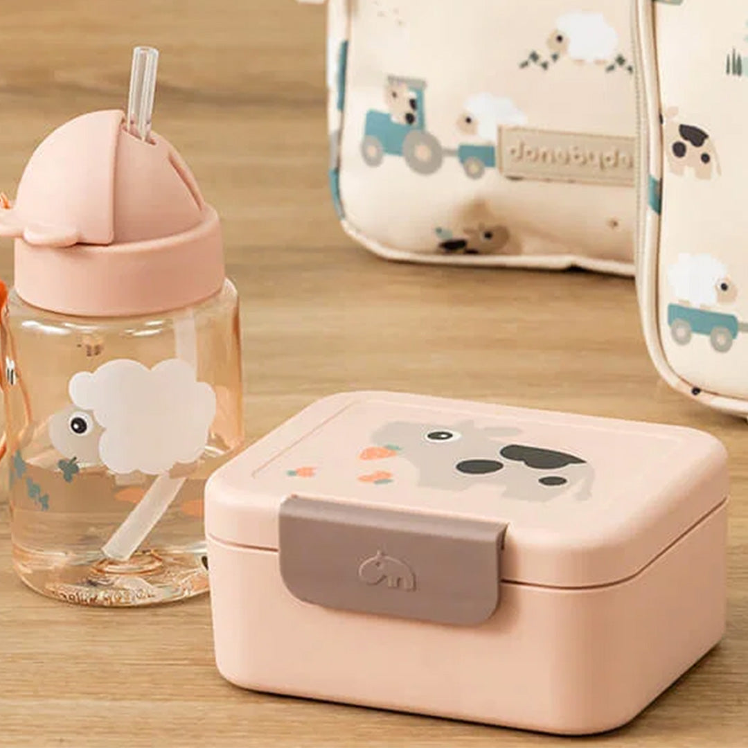 done by deer lunchbox met snackprikkers tiny farm - powder | 1266611 | 6