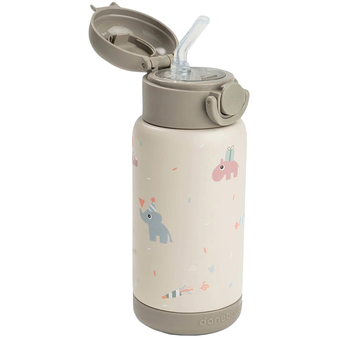 done by deer rvs drinkfles met rietje celebration - 340 ml | 1061149 | 4
