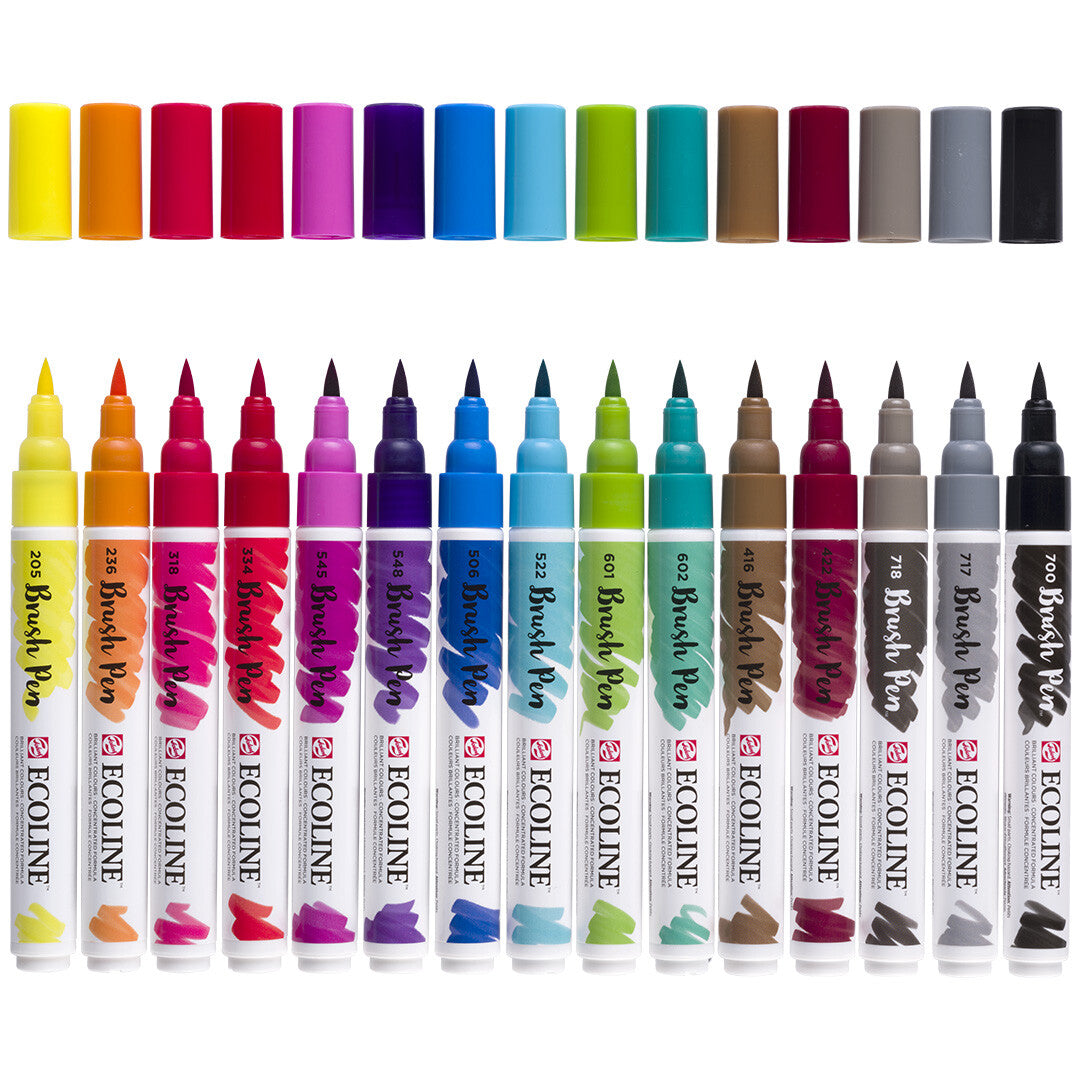 ecoline penseelstiften - 15st | 11509023 | 0