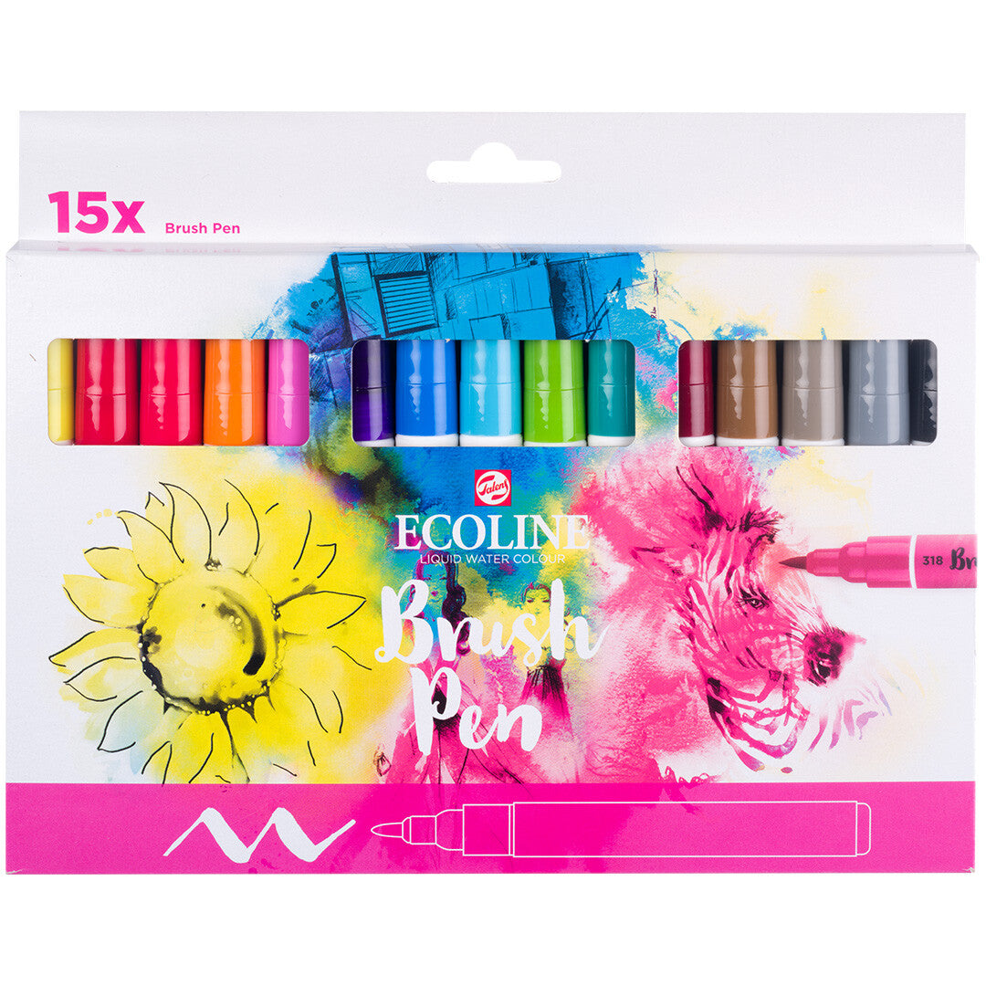ecoline penseelstiften - 15st | 11509023 | 1