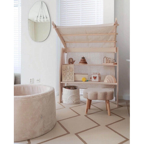 eeveve foam speelmat 180x120 cm - beni - herfstgoud | 30002 | 3