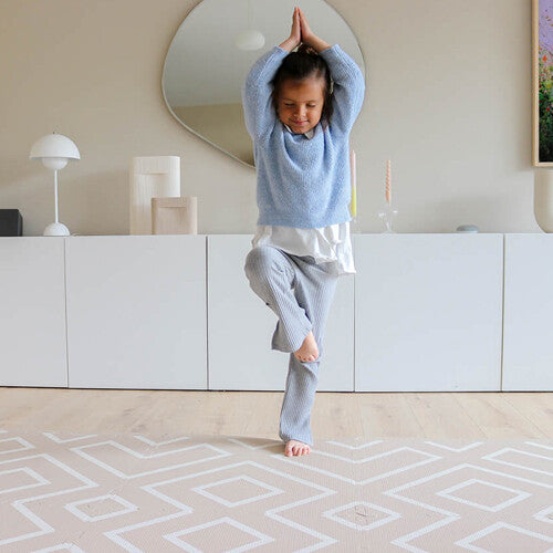 eeveve foam speelmat 180x120 cm - modern blocks - woestijnzand | 20001 | 5