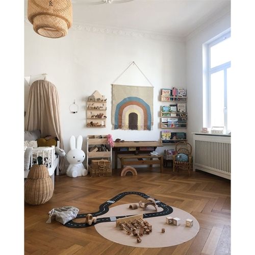 eeveve knoeimat regenboog mokka - Ø110 cm | 3002 | 5