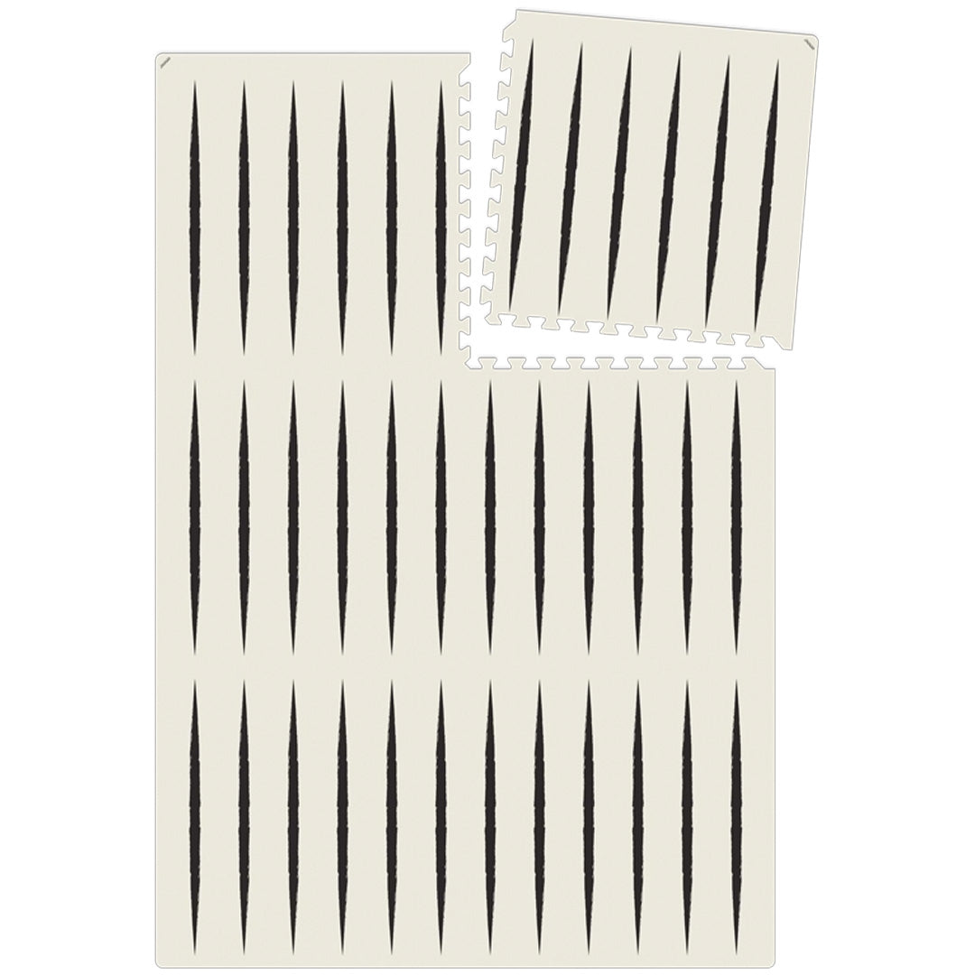 eeveve foam speelmat 180x120 cm - lucio - ecru