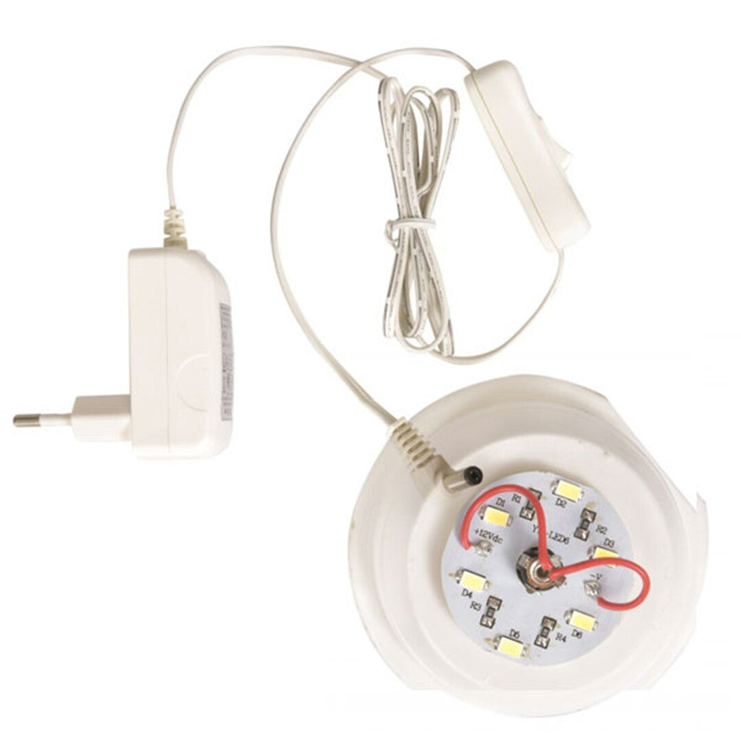egmont toys heico lamp paddenstoel amandel - 28 cm | ET360208AL | 1
