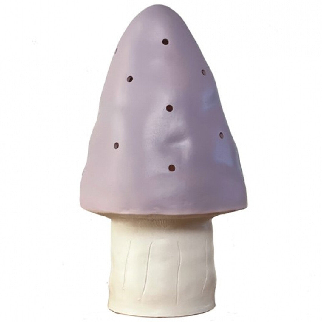egmont toys heico lamp paddenstoel lavendel - 28 cm | ET360208LAV | 0