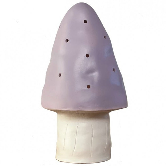 egmont toys heico lamp paddenstoel lavendel - 28 cm | ET360208LAV | 0