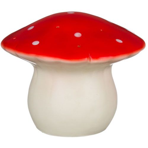 egmont toys heico lamp vliegenzwam rood - 20 cm  | ET360681RED | 0