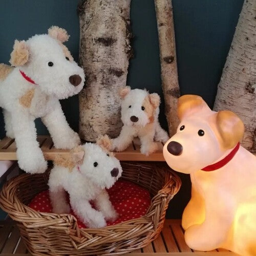 egmont toys knuffelhond elliot - 15 cm | ET130497 | 2