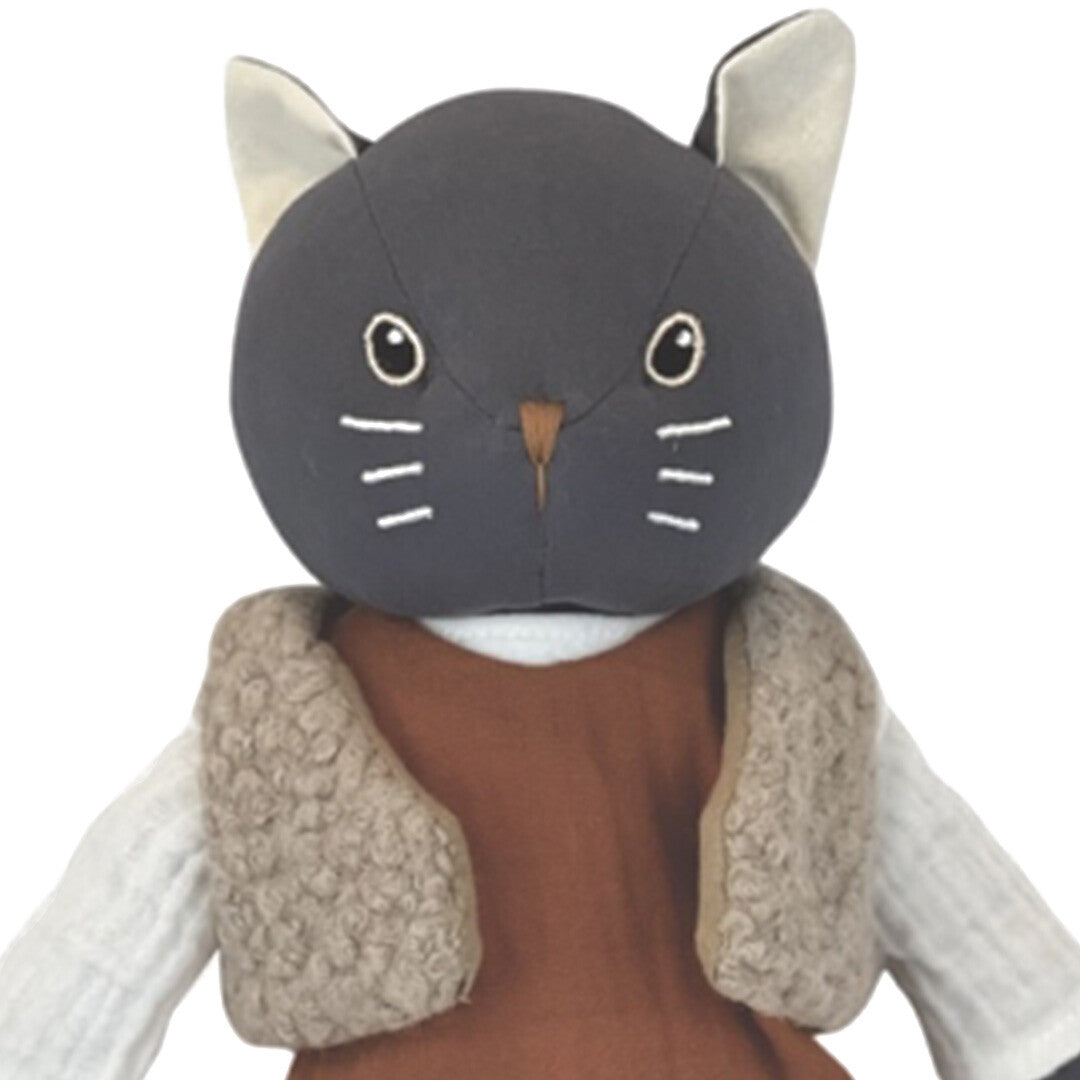 egmont toys knuffelpoes cesar - 34 cm | ET120039 | 1