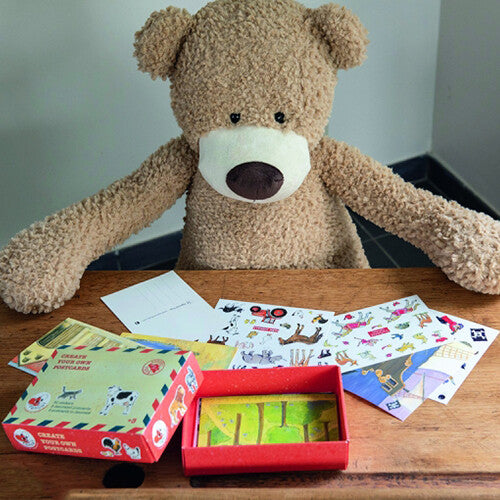 egmont toys knutselset postkaarten met stickers | ET630548 | 1