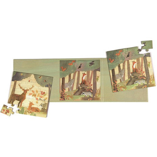 egmont toys magnetische puzzel bos - 2x20st | ET630706 | 0
