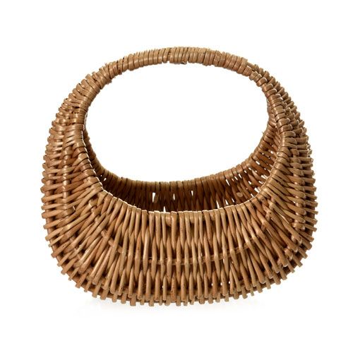 egmont toys rieten mandje - 19 cm | ET520037 | 0