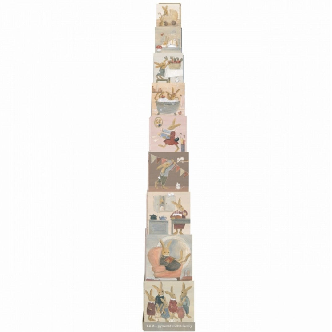 egmont toys stapelblokken konijnenfamilie | ET570037 | 0