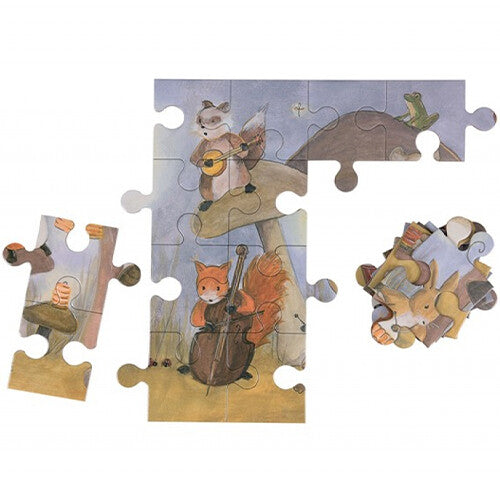 egmont toys vloerpuzzel muzikanten - 40st | ET570158 | 1