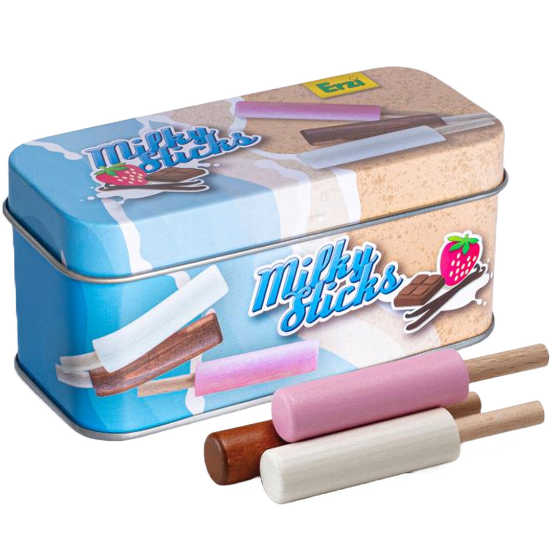 erzi blikje met ijsjes - milky sticks | 14016 | 0