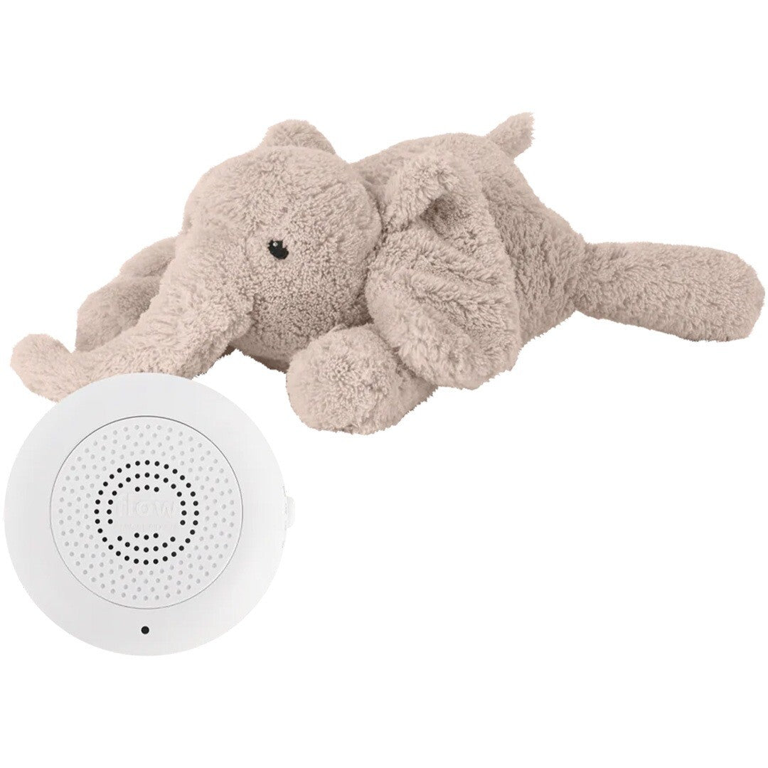 flow amsterdam knuffelolifant met hartslag oplaadbaar - blush | 2055027 | 0