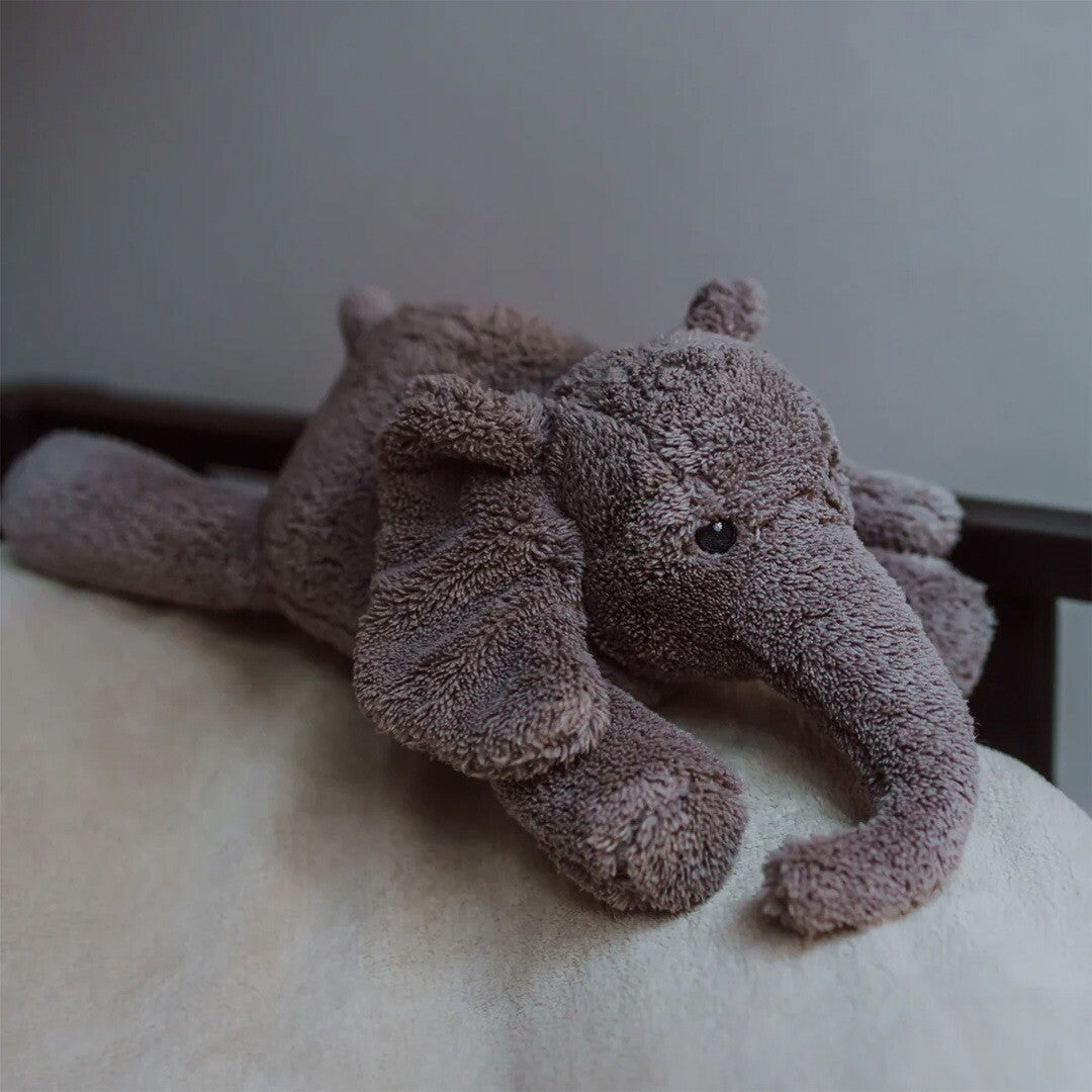 flow amsterdam knuffelolifant met hartslag oplaadbaar - grijs | 2045027 | 2