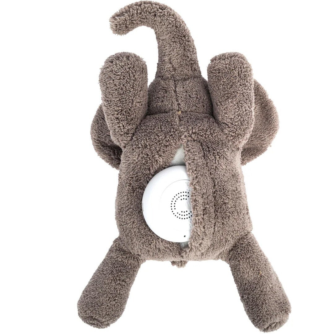 flow amsterdam knuffelolifant met hartslag oplaadbaar - grijs | 2045027 | 4