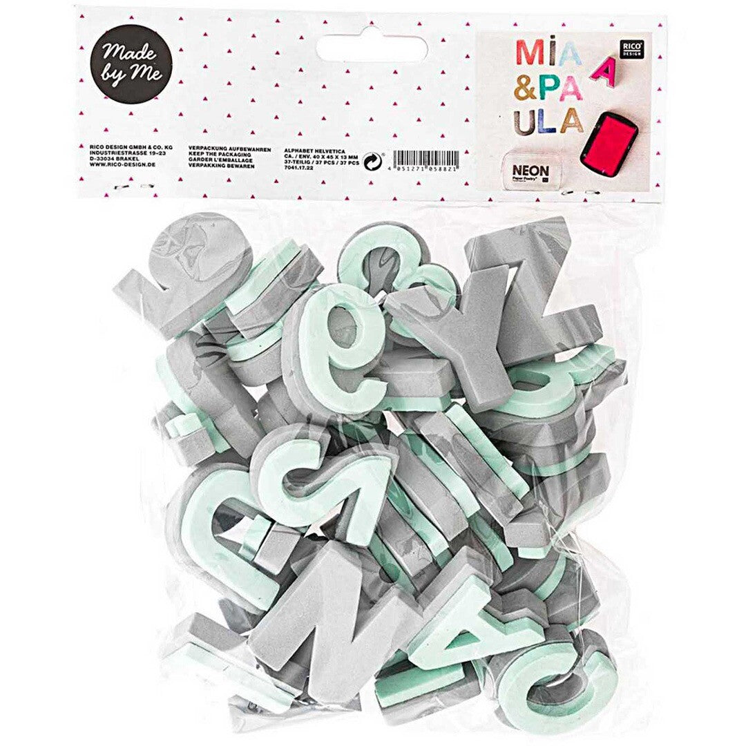 foam stempels alfabet - 37st | 7041.17.22 | 0