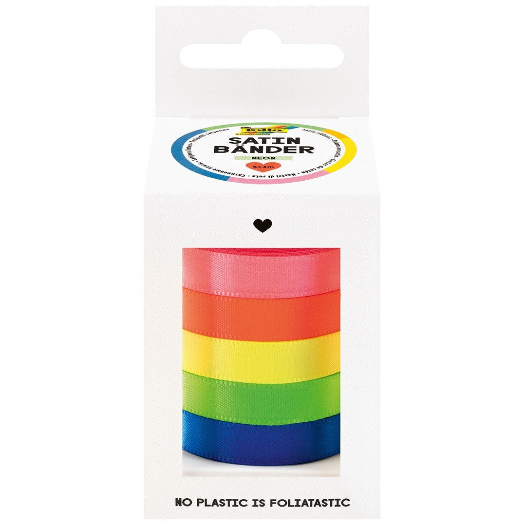folia lint satijn - neon - 5x4 m | 12132 | 0