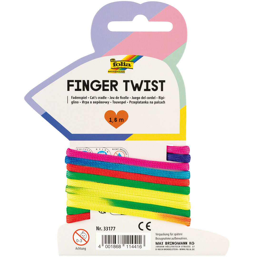 folia touwspel finger twist | 33177 | 3
