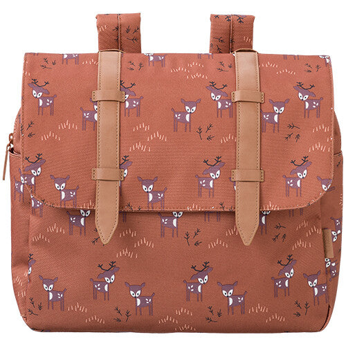 fresk boekentas hert - amber brown - 29 cm | FB990-34 | 0