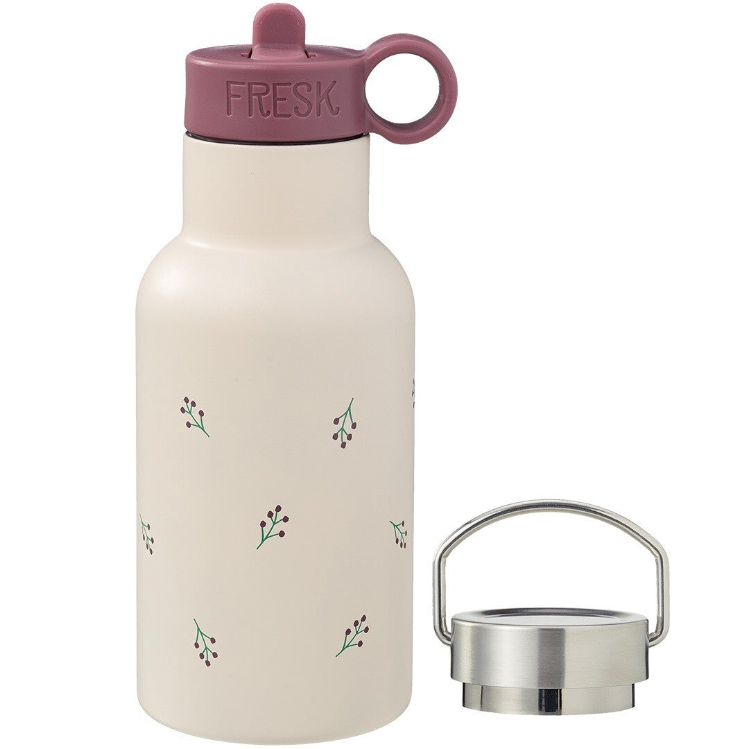 fresk rvs thermosfles met extra dop - besjes - 350 ml | FD300-09 | 0