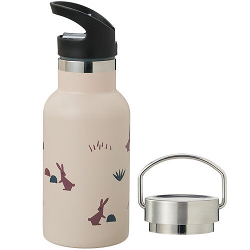 fresk rvs thermosfles met extra dop - konijn - 350ml | FD300-39 | 0