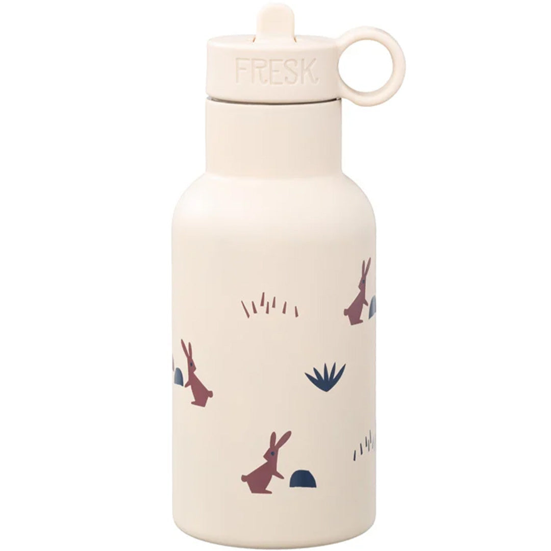 fresk rvs thermosfles met extra dop - konijn - 350ml | FD300-39 | 12