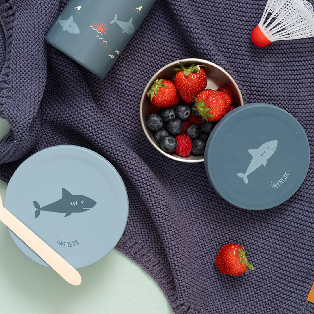fresk rvs snackdoosje shark - 2st | FD660-88 | 3