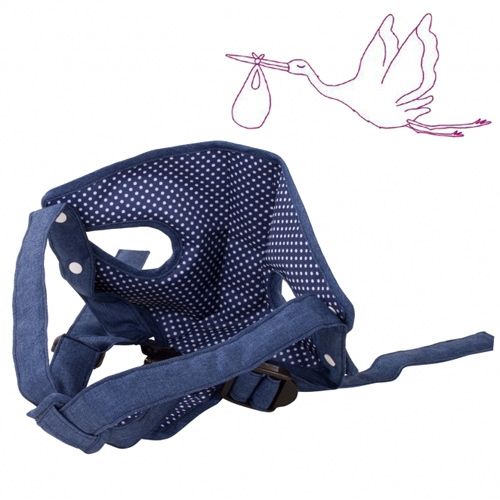 götz poppendraagzak 30-48 cm - denim | 3402942 | 3