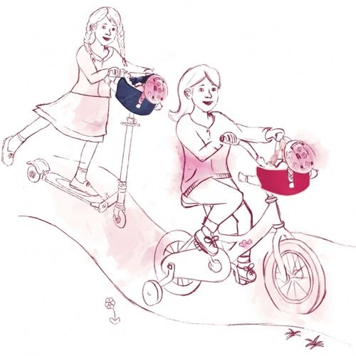 götz poppenfietszitje blauw | 3402960 | 1
