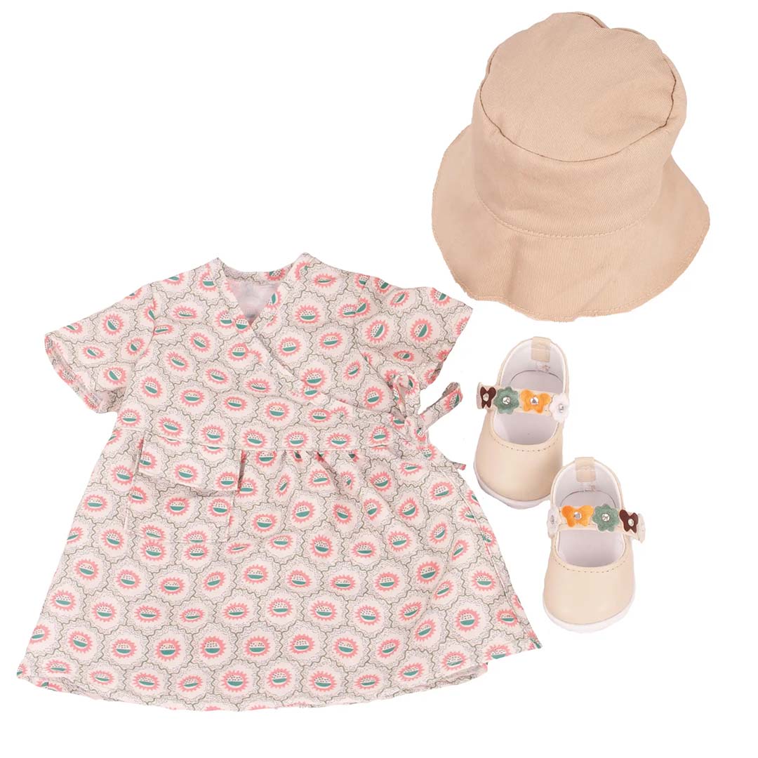 götz poppenkleding set - happy flower - xl | 3403610 |  2