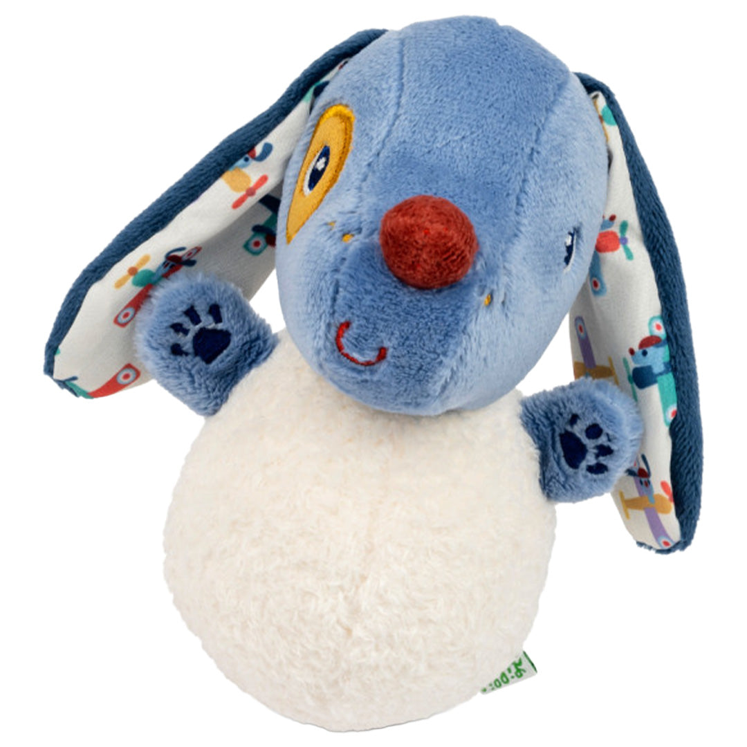 lilliputiens muzieknuffel tuimelaar - jules de hond - 19,5 cm | LIPU83671 | 3