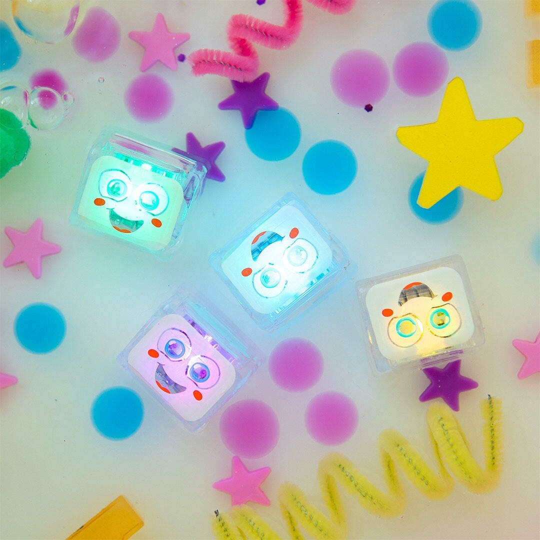 glo pals lichtblokjes - party pal - 4st | GP-FIN-4PK-PPAL | 1