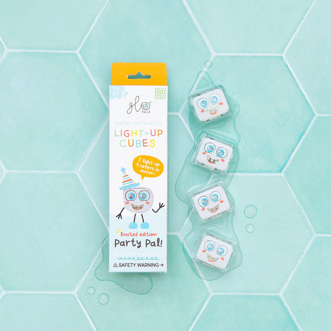 glo pals lichtblokjes - party pal - 4st | GP-FIN-4PK-PPAL | 3