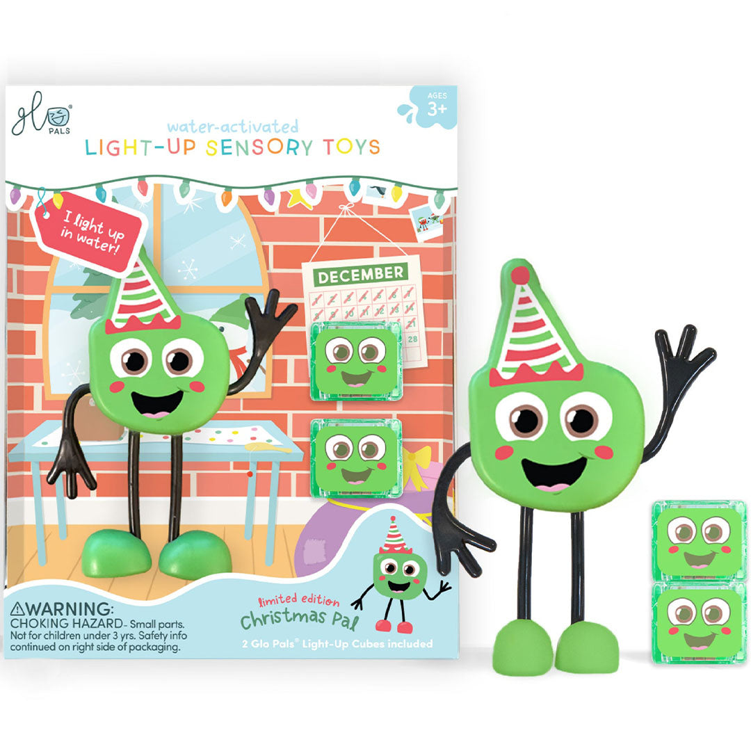 glo pals lichtgevend badspeelgoed - christmas | GP-FIN-CHAR-XMAS | 0