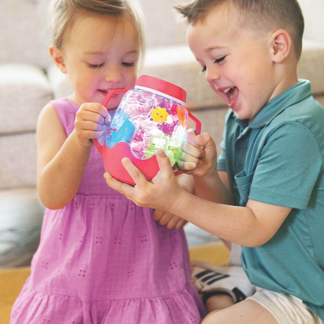 glo pals sensorische speelbeker - bubblegum | GPJARBUBBLEGUM | 2