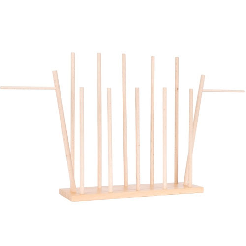 goki houten handpoppen houder   | SO199 | 0