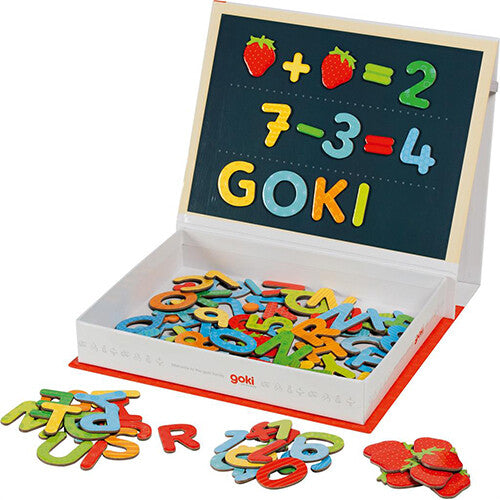 goki magneetboek alfabet en cijfers | GK58420 | 0