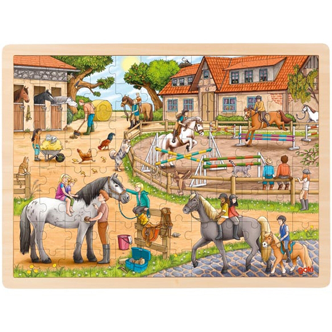 goki puzzel manege - 96st | GK57367 | 0