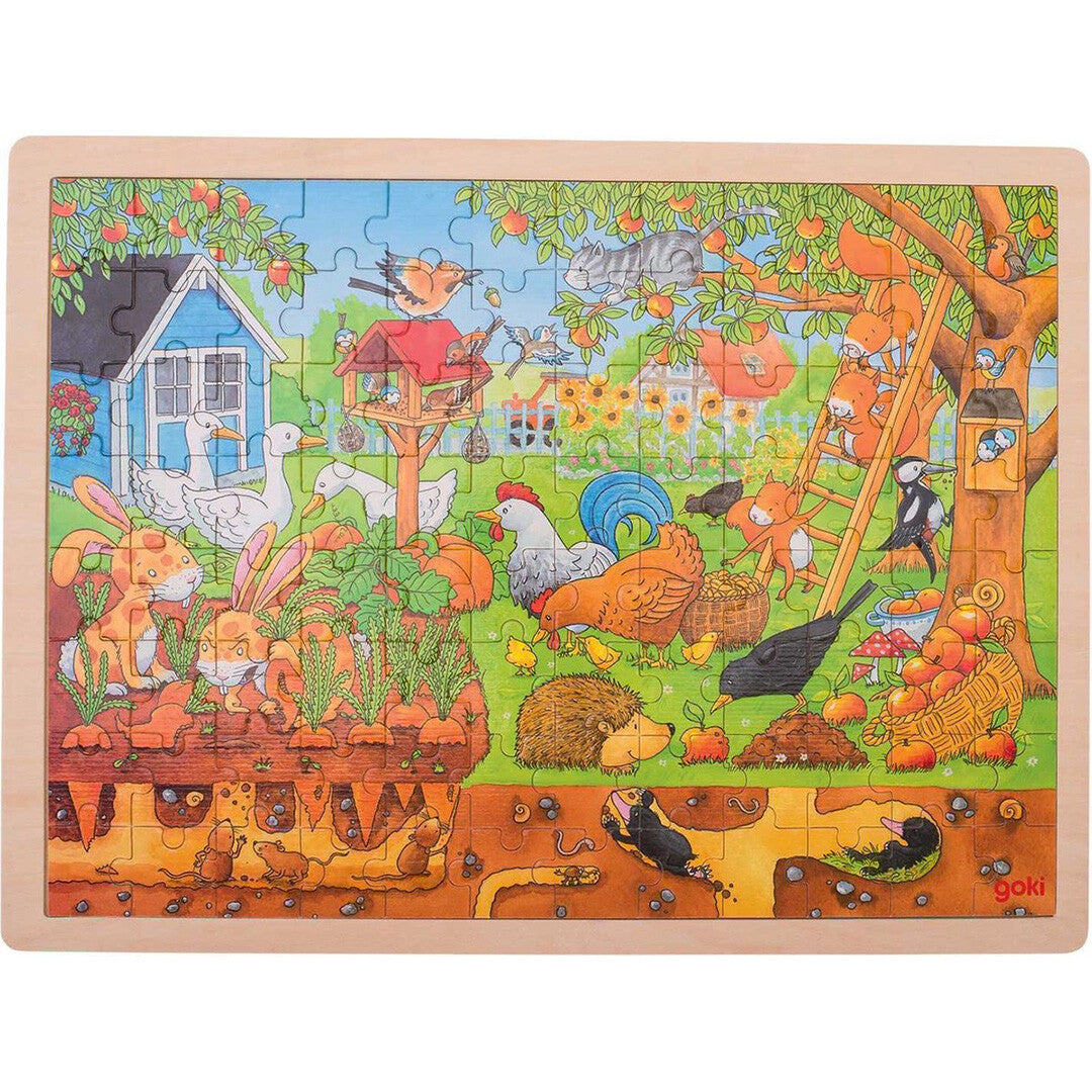 goki puzzel onze tuin - 96st | GK57743 | 0